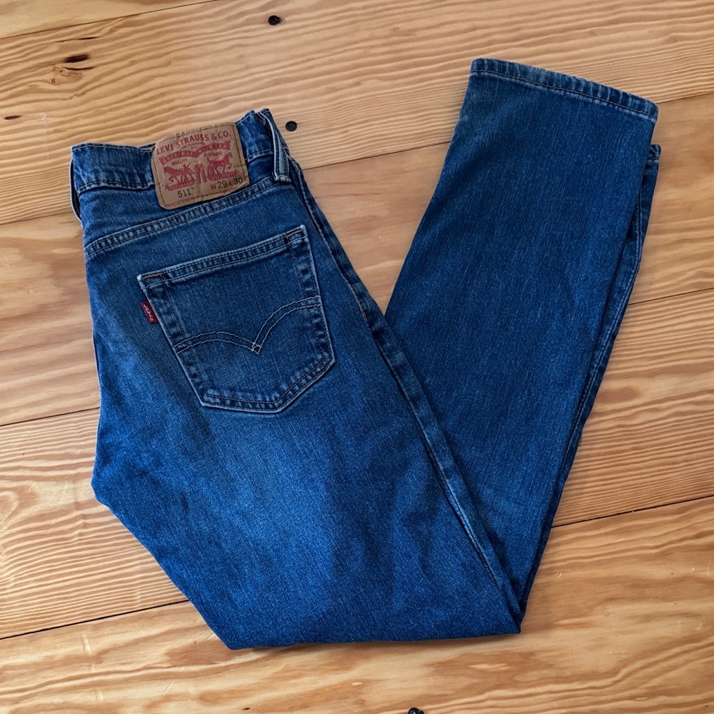 Levi's Men's Denim slim straight Jeans 511s. 29x30